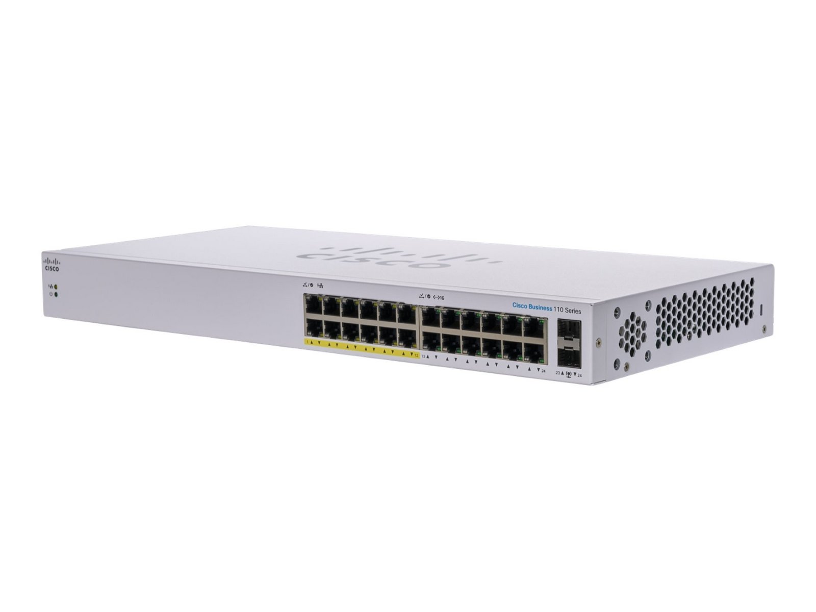Cisco CBS110-24PP-EU Unmanaged 24-port GE, (12 support PoE w...