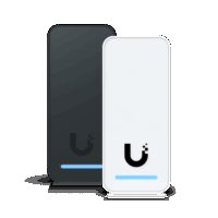 Ubiquiti UA-G2-Black UniFi Access 2nd generation compact indoor/outdoor reader for organizations, with integrated welcome speaker and LED fash, in black fnish