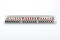 CAT 6A Patch Panel, shielded, 1U, 24-port, 8P8C, grey, 483 mm (19") - Slika 3