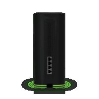 Ubiquiti AmpliFi Alien wireless router Gigabit Ethernet Dual-band (2.4 GHz / 5 GHz) Black, Green (AFI-ALN-R) - Slika 3
