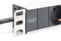 1U Aluminum PDU, rackmountable, 8x safety outlet 16A, 4000W, 250VAC 50/60Hz, - Slika 4