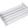 1U fixed shelf 19", depth 250 mm, load capacity 15 kg, mounting at 2 points, screws included, grey (RAL 7035)