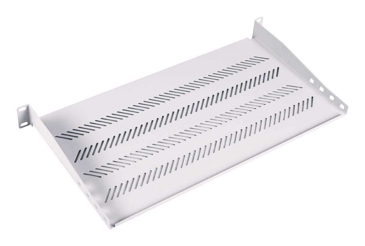 1U fixed shelf 19″, depth 250 mm, load capacity 15 kg,...