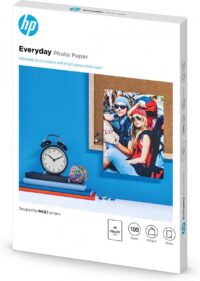 HP Everyday Photo Paper, Glossy, 200 g/m2, A4 (210 x 297 mm), 100 sheets - Slika 2