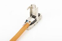 CAT 6A Field Termination Plug, STP, dust cap, bend relief - Slika 3