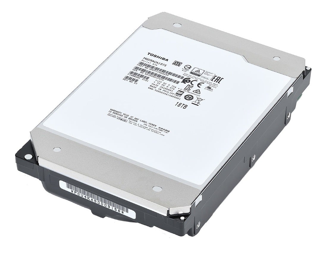 Toshiba MG09 3.5″ 18000 GB Serial ATA III