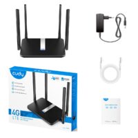 Cudy LT500 wireless router Fast Ethernet Dual-band (2.4 GHz / 5 GHz) 4G Black - Slika 6