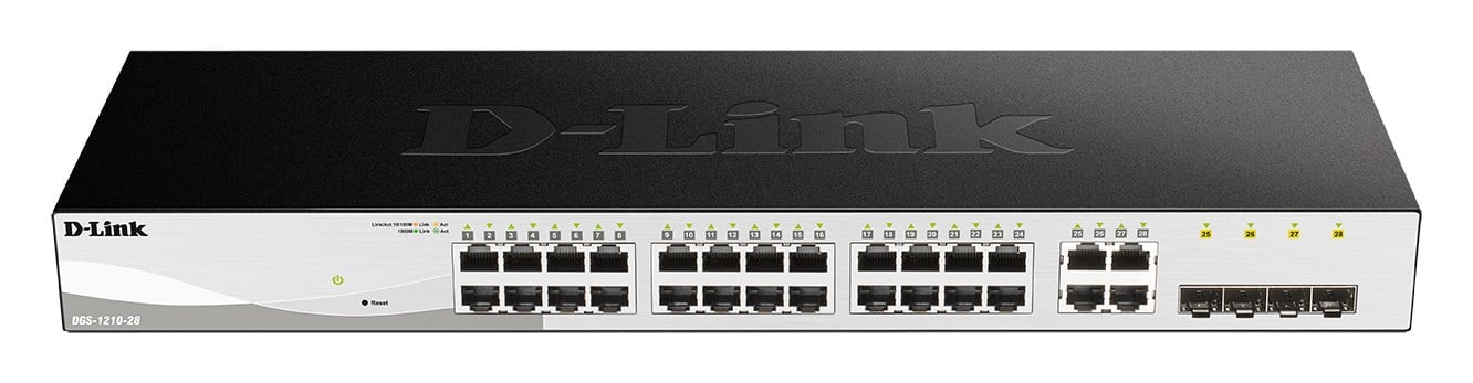 D-Link 28-Port Layer2 Smart Managed Gigabit Switch|green 3.0...