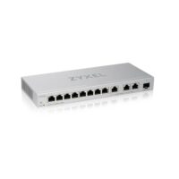 XGS1250-12, 12-Port Gigabit webmanaged Switch with 8 port 1G + 3-Port MultiGig 1/2.5/5/10G + 1-Port SFP+