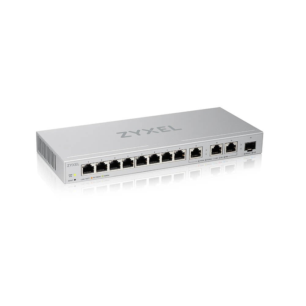 XGS1250-12, 12-Port Gigabit webmanaged Switch with 8 port 1G...