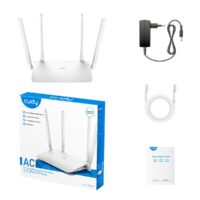 Cudy WR1300 wireless router Gigabit Ethernet Dual-band (2.4 GHz / 5 GHz) White - Slika 4