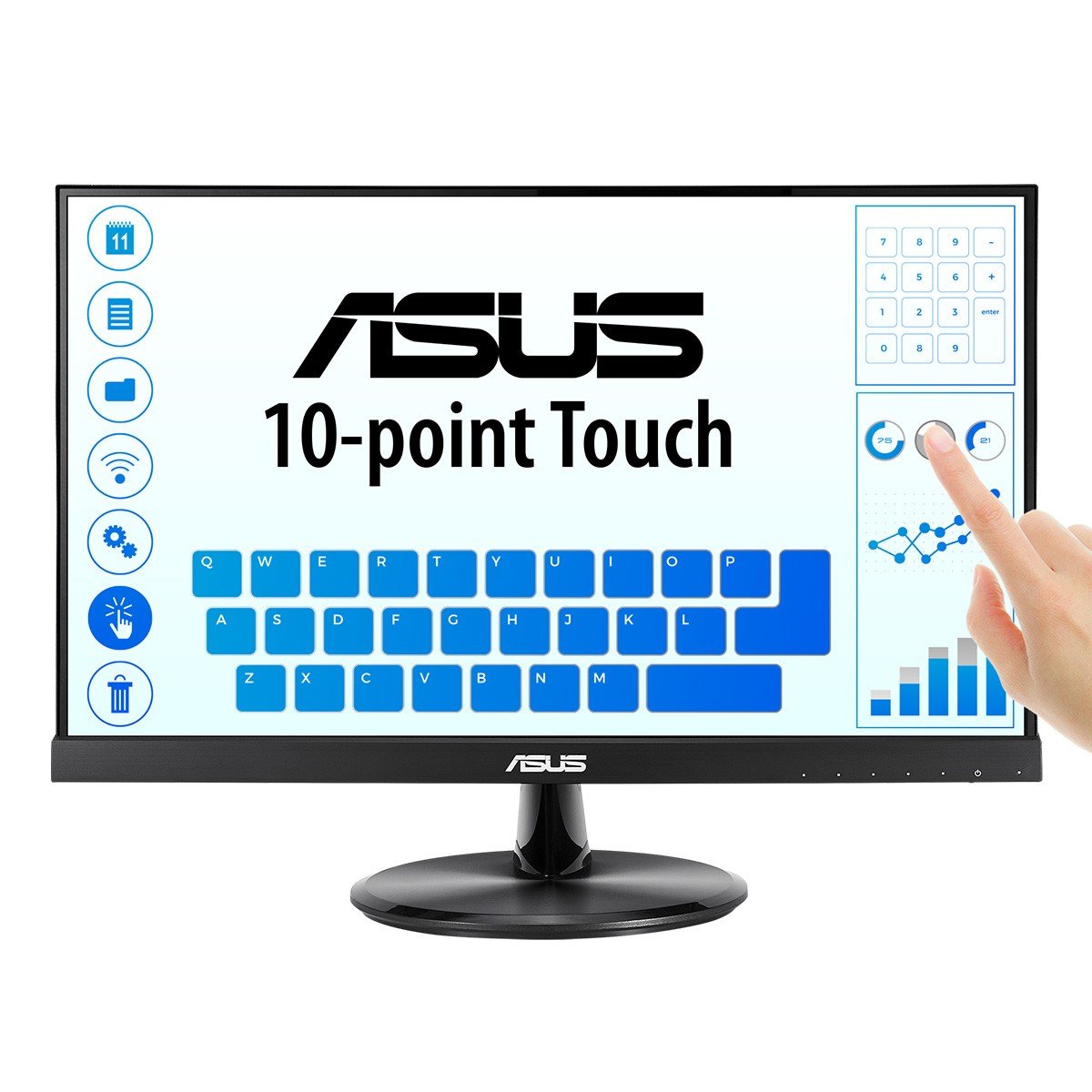 ASUS VT229H 54.6 cm (21.5″) 1920 x 1080 pixels Full HD...