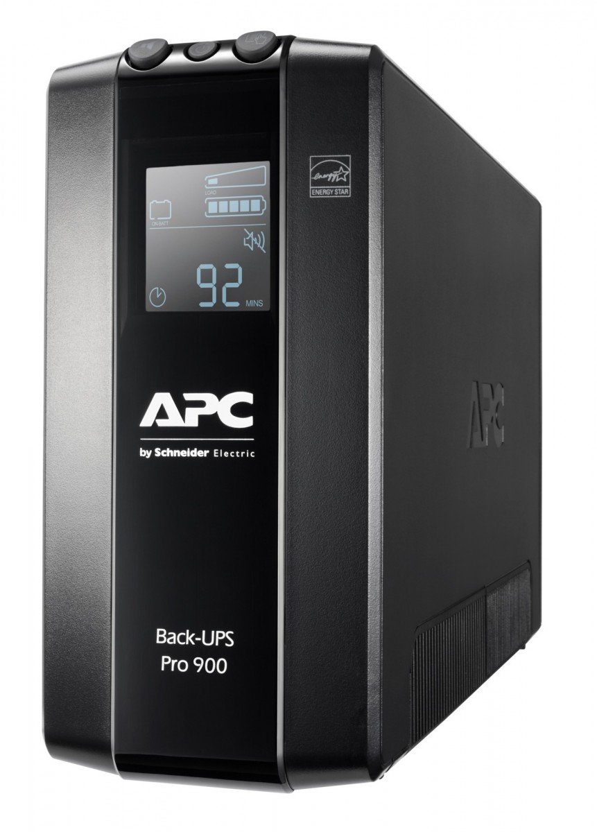 APC Back-UPS Pro BR 900VA, 6 Outlets, AVR, LCD Interface