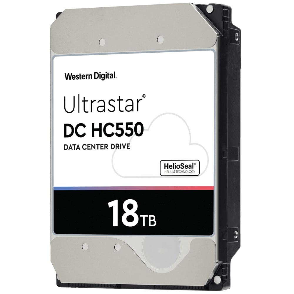 WD Ultrastar DC HC550 18TB 3.5 HDD SAS 512E SE 7200RPM 0F383...