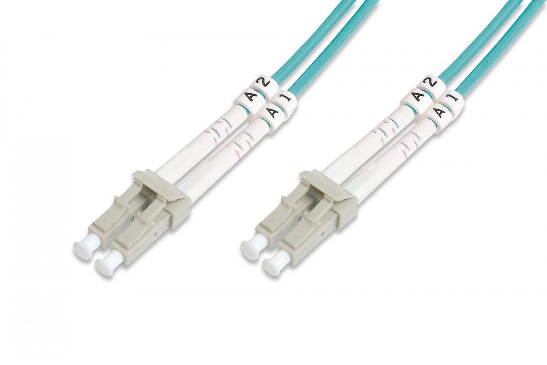 FO patch cord, duplex, LC to LC MM OM3 50/125 µ, 20m