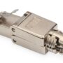 CAT 6A tool-less connector, AWG 22-27, metal latch Supports up to 4PPoE, IEEE802.3bt