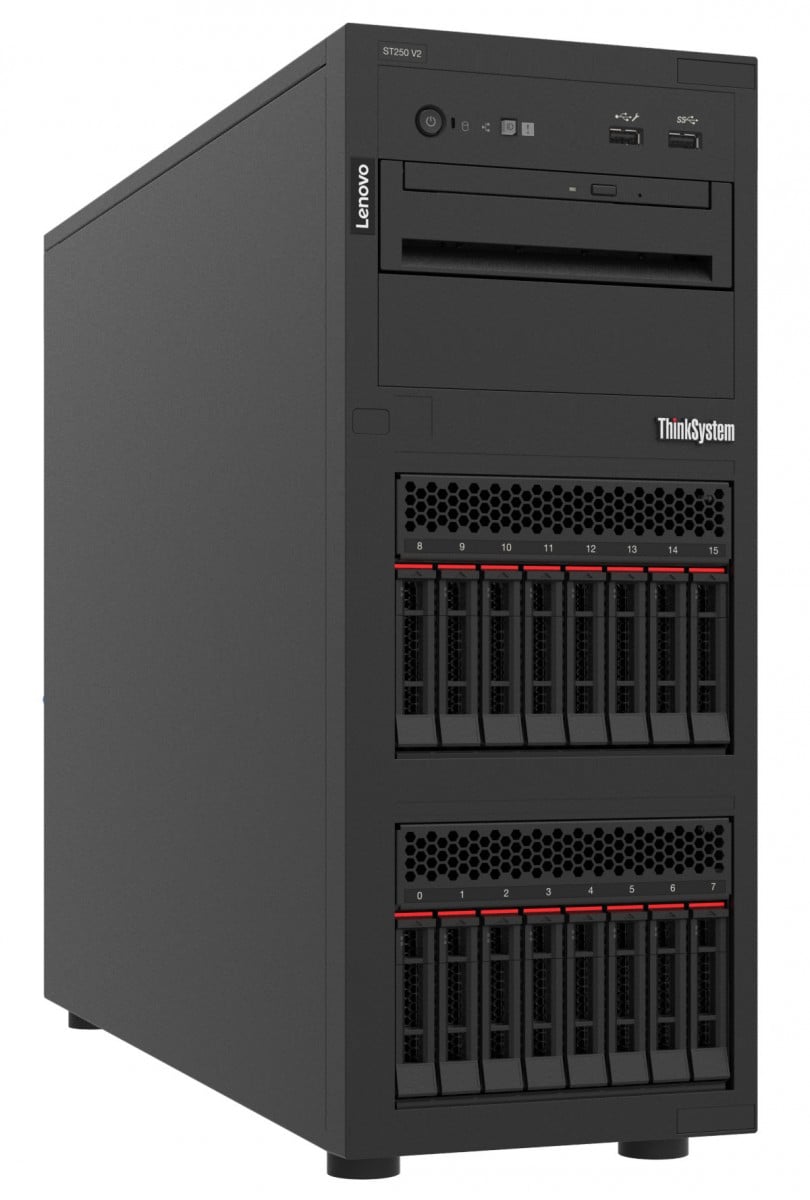 Lenovo ThinkSystem ST250 V2 Xeon E-2356G (6C 3.2GHz 12MB Cac...