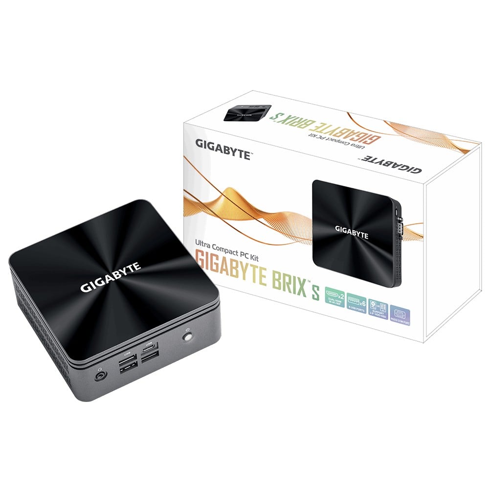 Gigabyte GB-BRI3H-10110 PC/workstation barebone Black BGA 15...