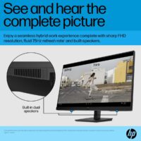 HP P27h G5 68.6 cm (27") 1920 x 1080 pixels Full HD Black - Slika 9