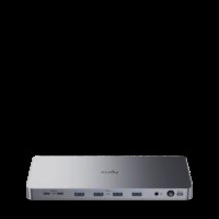 Cudy CS700 laptop dock/port replicator Wired USB 3.2 Gen 2 (3.1 Gen 2) Type-C Gray