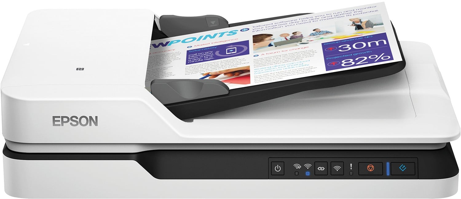 Epson WorkForce DS-1660W Flatbed scanner 1200 x 1200 DPI A4 ...