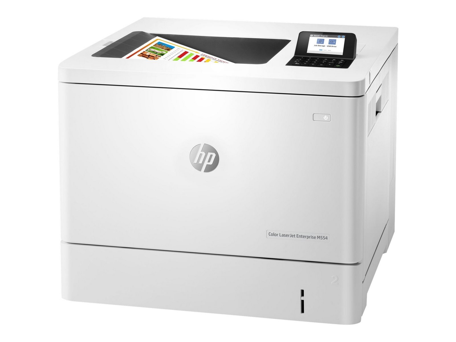 HP Color LaserJet Enterprise M554dn – Laser – Co...