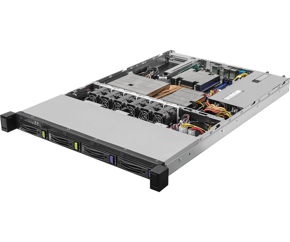 ASRock 1U4L2E-B650 RPSU, Rack 1U, AMD Ryzen 7000, 4xLFF, 2xG...