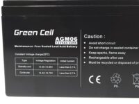 Green Cell AGM VRLA 12V 9Ah maintenance-free battery for UPS units - Slika 6