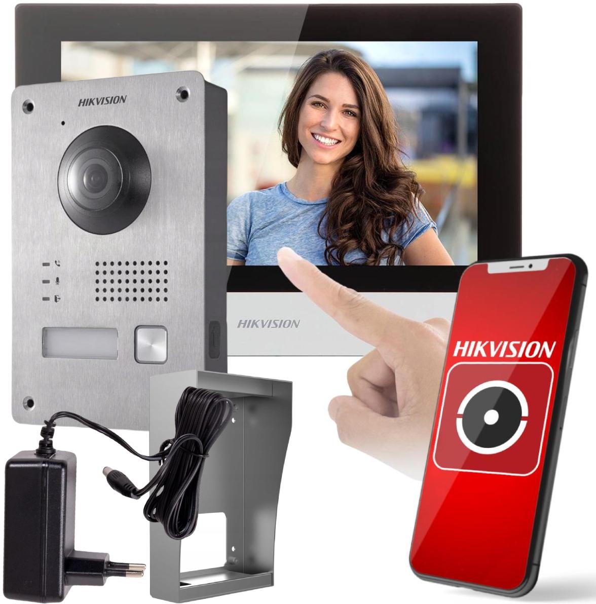 Hikvision DS-KIS703Y-P Two-wire Digital IP Video Intercom Ki...