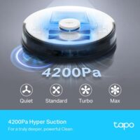 TP-Link Tapo RV30 Plus Robot Vacuum Cleaner & Auto-Empty Dock - Slika 5