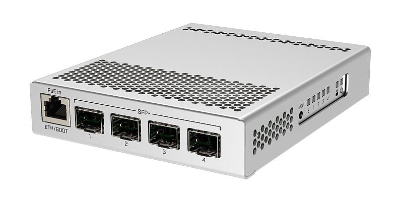 MikroTik CRS305-1G-4S+IN Managed Network Switch, 1x Gigabit ...