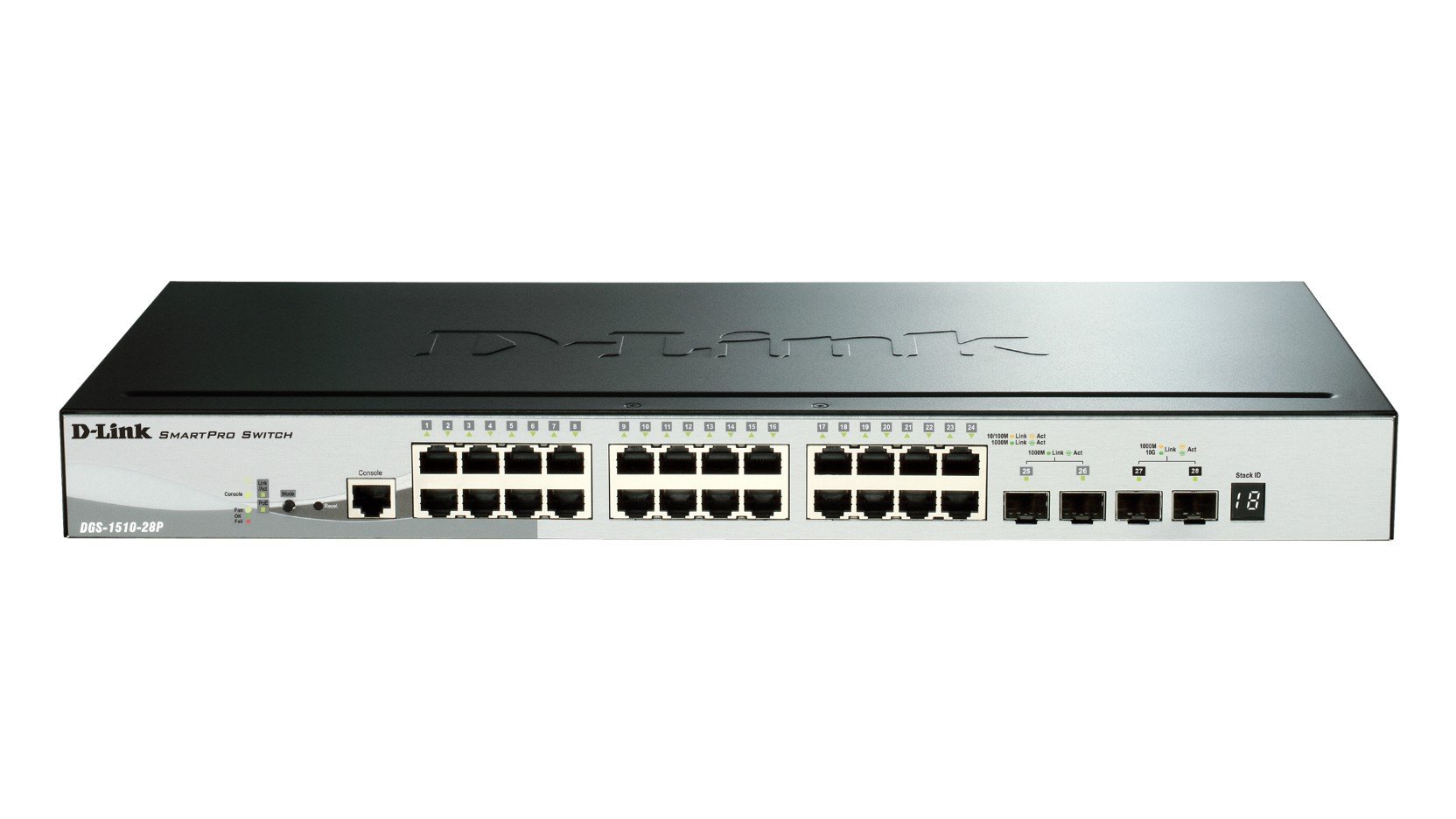 D-Link DGS-1510-28P network switch Managed L3 Gigabit Ethern...