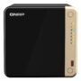 QNAP TS-464-8G NAS Tower, 4 disk bays, Intel Celeron N5105/N5095 4-core/4-thread processor
