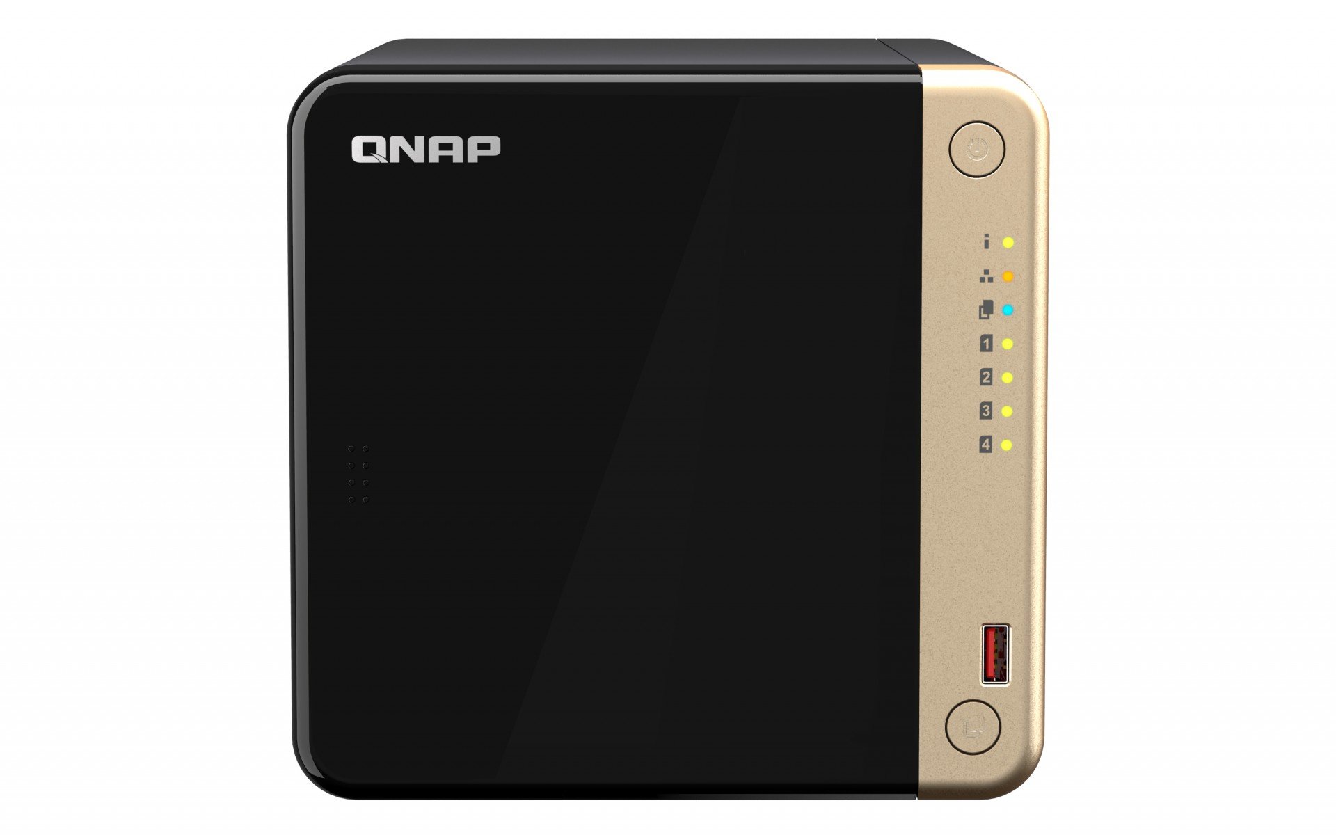 QNAP TS-464-8G NAS Tower, 4 disk bays, Intel Celeron N5105/N...