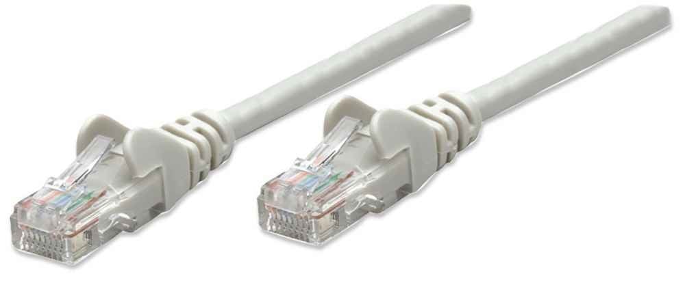 Intellinet Network Patch Cable, Cat5e, 3m, Grey, CCA, U/UTP,...