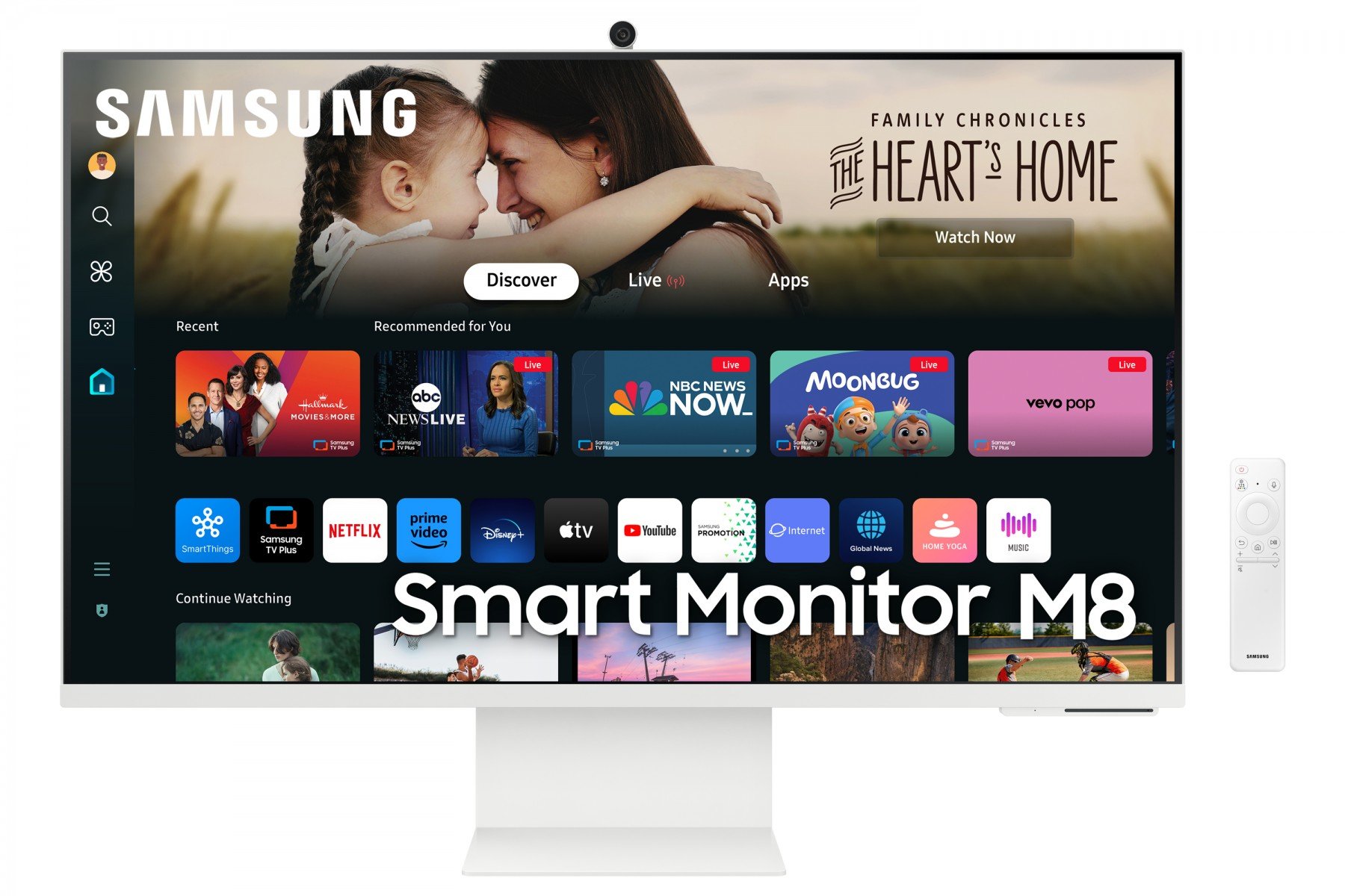 Samsung M80D computer monitor 32″ 3840 x 2160 pixels 4...
