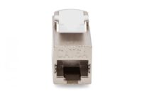 CAT 6A modular coupler, shielded RJ45 to RJ45, snap-in panel mount - Slika 3
