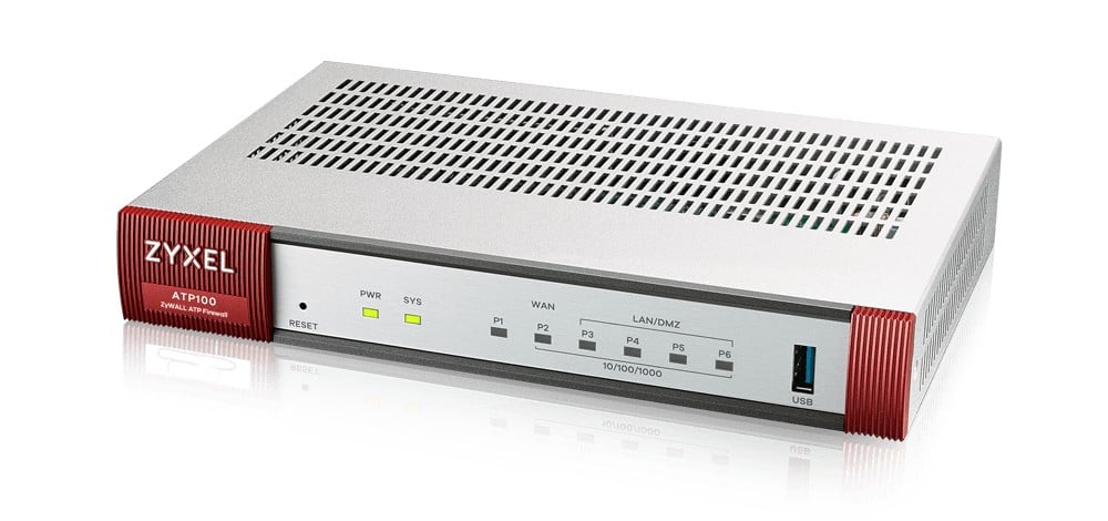 Zyxel ATP 10/100/1000, VERSION 2, 1*WAN, 4*LAN/DMZ ports,1*U...