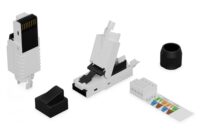 CAT 6A connector for field assembly, unshielded AWG 27/7 to 22/1, solid and stranded wire - Slika 3