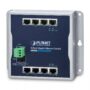 Planet WGS-803 IP30 8-Port Gigabit Wall-mount Switch (-10 to 60 C), dual redundant power input on 12-48VDC terminal block and power jack