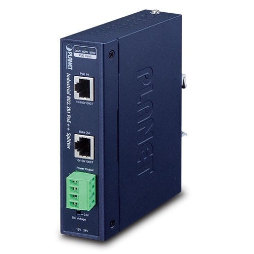 Planet IPOE-173S IP30, Industrial Single-Port 10/100/1000T 8...