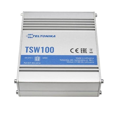 Teltonika TSW100 Industrial Unmanaged Switch