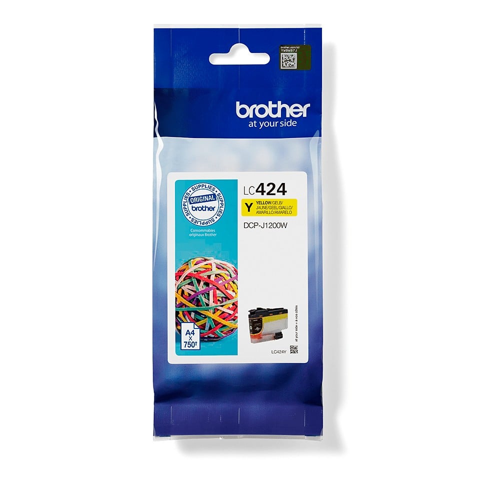 Brother LC-424Y ink cartridge 1 pc(s) Original Yellow