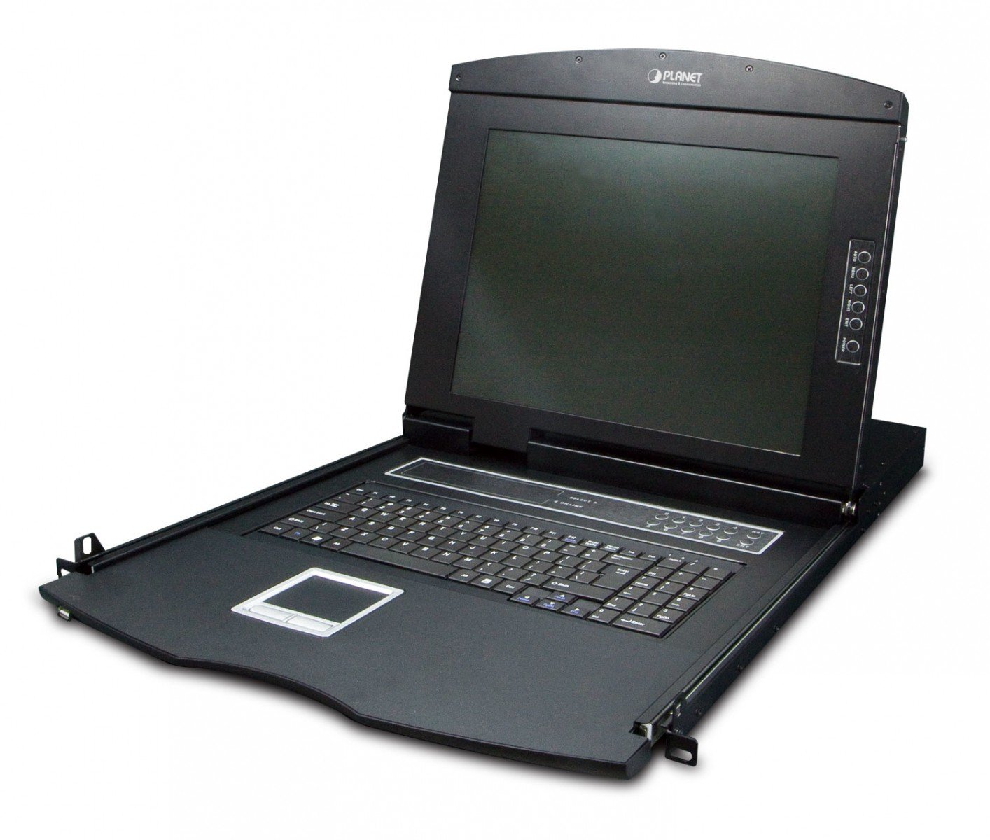 Planet KVM-210-16M 17″ 16-Port Combo VGA LCD KVM Switc...
