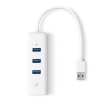 TP-Link UE330 USB 3.0 to Gigabit Ethernet Network Adapter with 3-Port USB 3.0 Hub