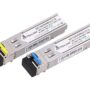 Extralink SFP WDM 1.25G 1310/1550nm | SFP Module | Single mode, 20km, LC, DDM, Pair