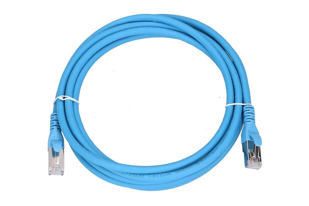 Extralink Kat.6A S/FTP 3m | LAN Patchcord | Copper twisted p...