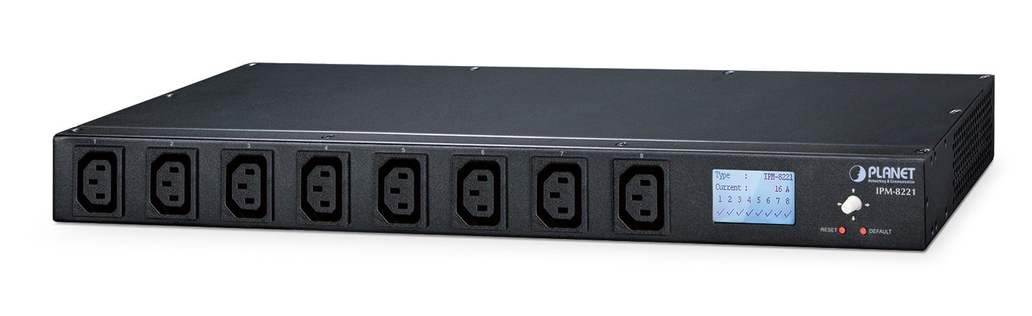 Planet IPM-8221 IP-based 8-port Switched Power Manager with ...