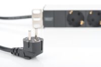 1U Aluminum PDU, rackmountable, 8x safety outlet 16A, 4000W, 250VAC 50/60Hz, - Slika 5