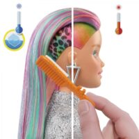 Leopard Rainbow Hair Doll BARBIE GRN81 - Slika 2